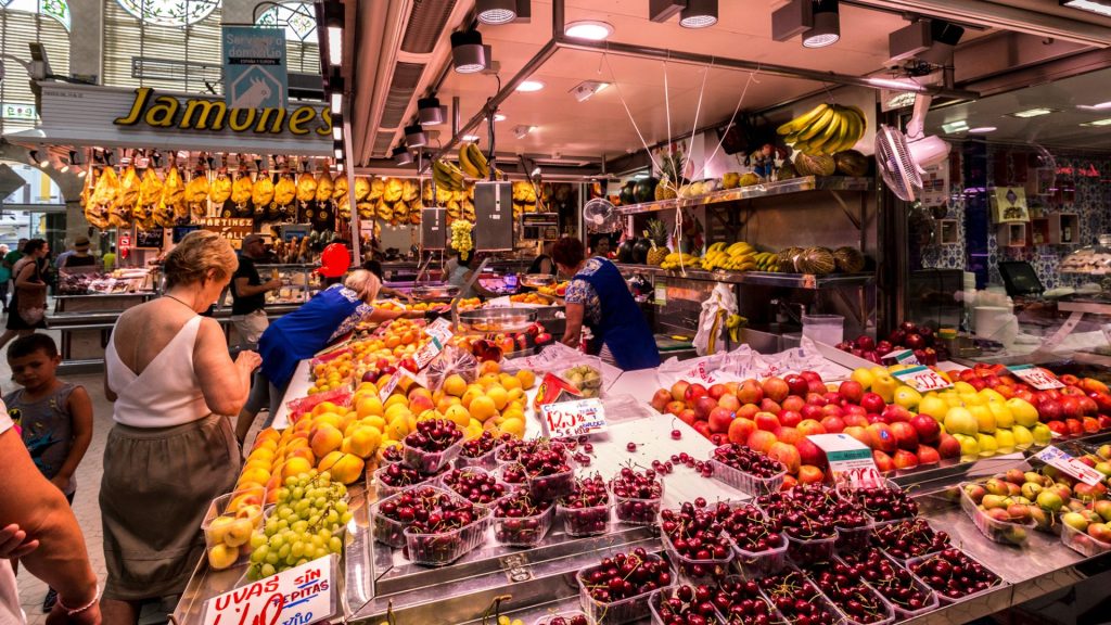 Gastronomia del Mercato Centrale di Valencia